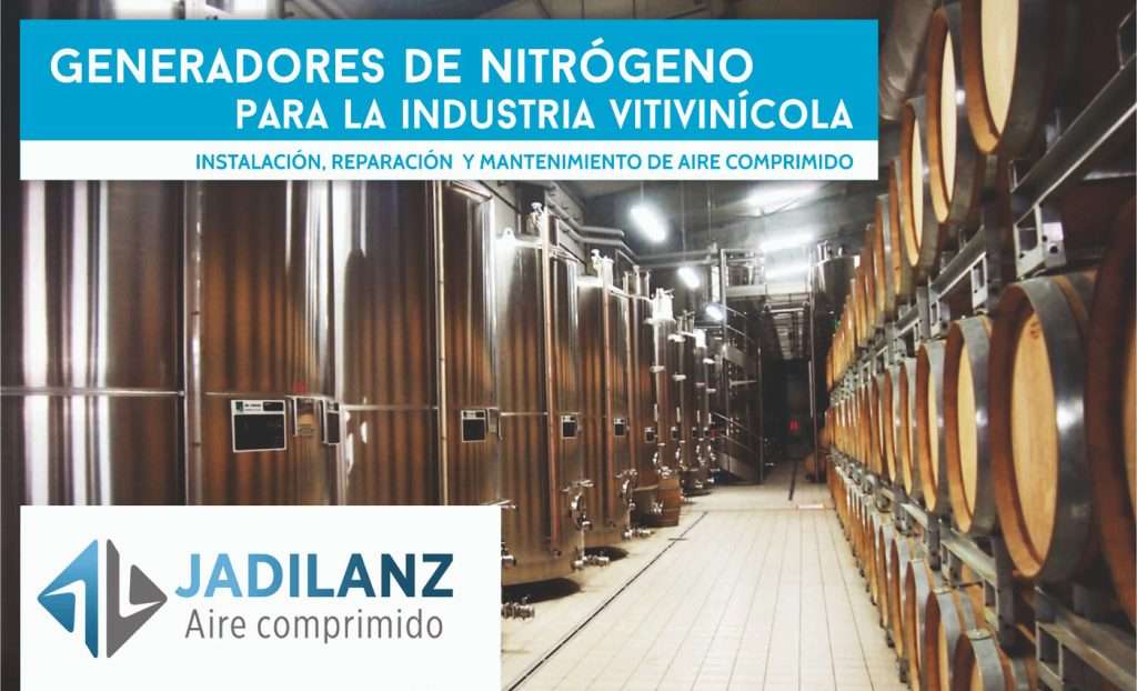 generadores de nitrógeno para bodegas de vino